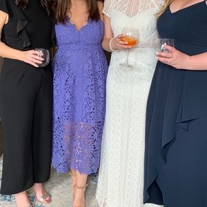 Perfect purple summer wedding guest dress